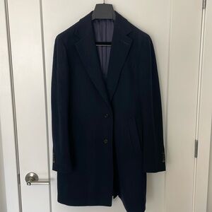 Suitsupply Navy Overcoat